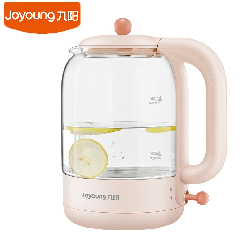 

Joyoung K15FD-W151 Электрический чайник Прозрачный стеклянный горшок для сохранения здоровья Бытовой чайник 1500 Вт Мощность Бойлер для воды для дом...