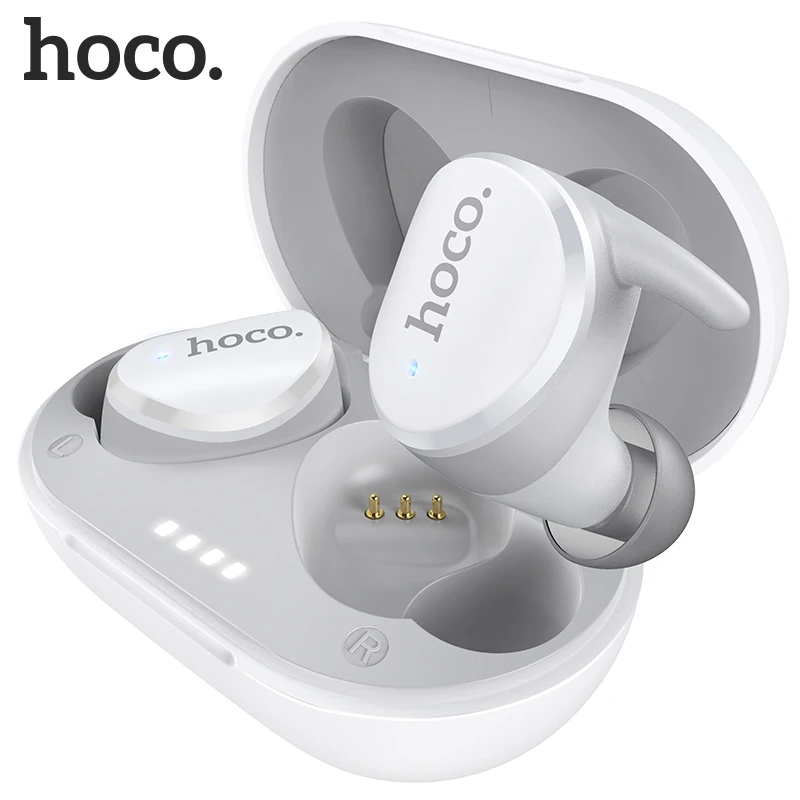 Беспроводное зарядное устройство HOCO ES41 наушники вкладыши TWS Bluetooth 5 0 3D спортивные