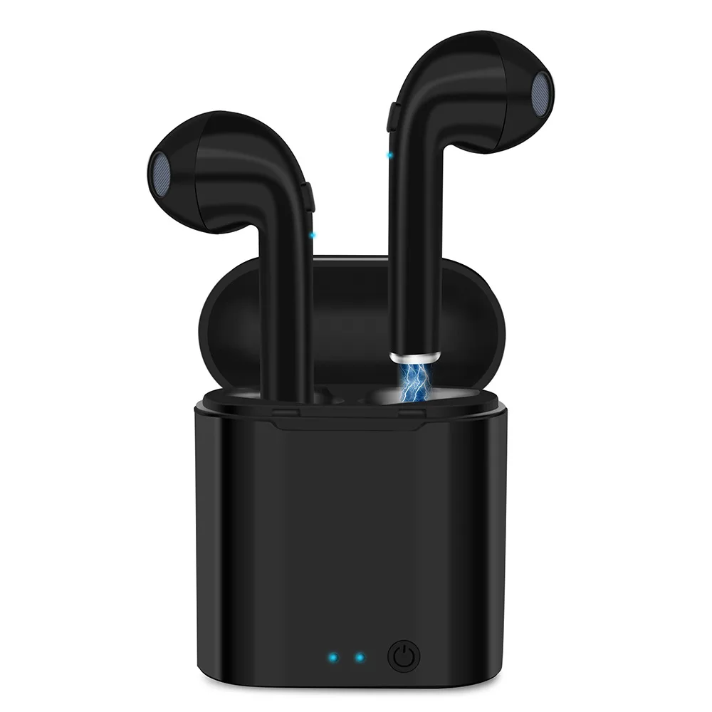 

I7s tws Headphones Bluetooth 5.0 Earphones Wireless Headsets Stereo Bass Earbuds In-ear Sport Waterproof Headphone for xiaomi