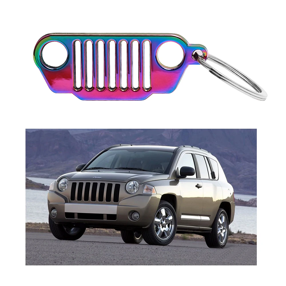 Модный миниатюрный серебристый/черный/цветной брелок Кольцо из нержавеющей