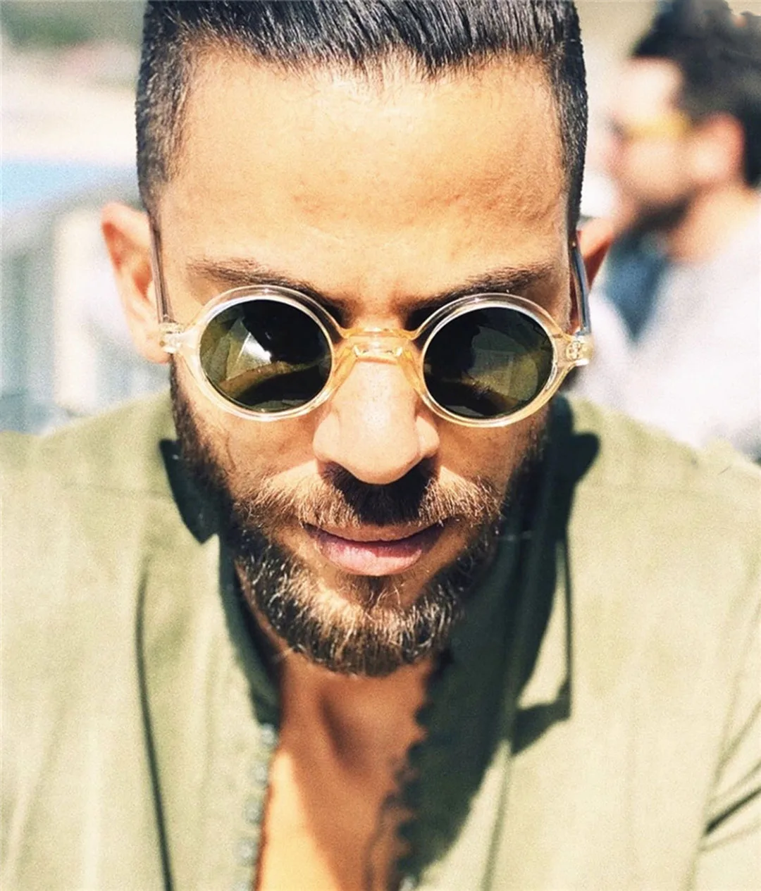 Круглые винтажные очки Zolman размером 42 мм в стиле Нью-Йорка по рецепту при