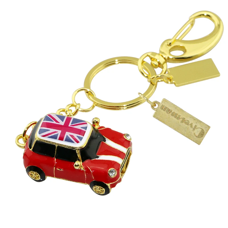 Модный миниатюрный медный Автомобильный USB флеш накопитель металлический