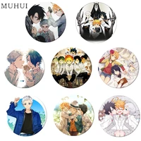anime the promised neverland brooch pin cosplay badge for clothes backpack decoration childrens gift b008