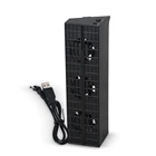 Кулер для консоли PS4 Slim, умный охлаждающий вентилятор с контролем температуры для Sony Playstation 4