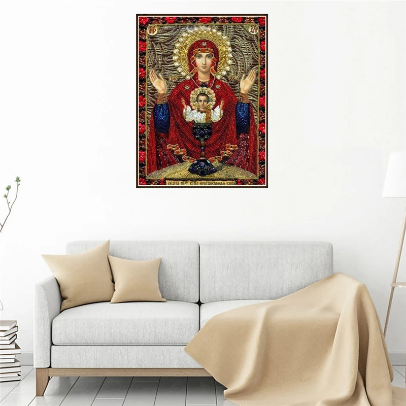 Яркие бабочки Слон Цветок портрет замок узор 5d алмазная картина вышивка