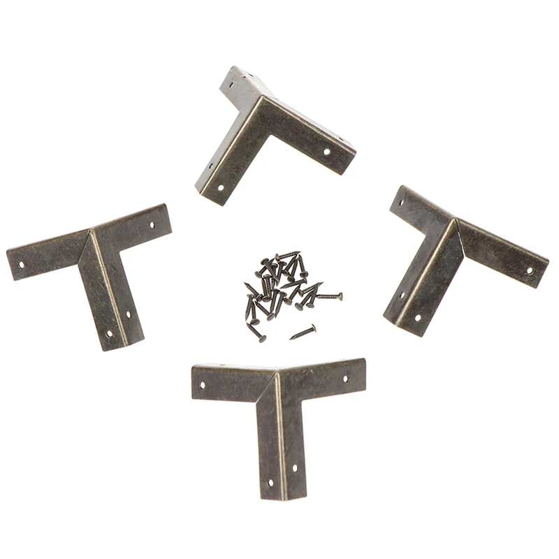 Протектор для винного ящика треугольные уголки 4 дюйма шт. деревянных коробок 33