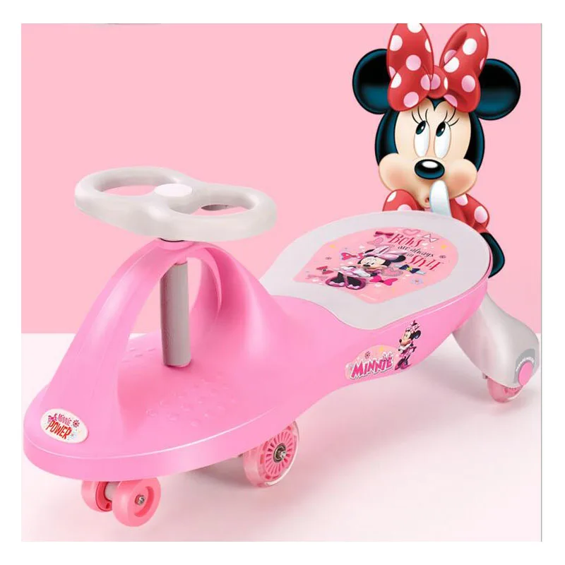 Детский крученый автомобиль от бренда disney для детей 1-3-5 лет детский йо-йо ходунки