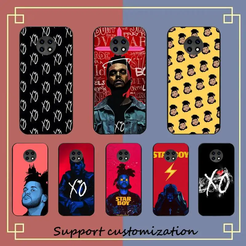 

The Weeknd XO Phone Case For Xiaomi Redmi Note8A 7 5 Note8pro 8T 9Pro TPU Coque for note6pro Funda Capa