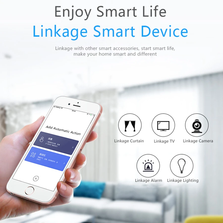 

WAN LIN WiFi Human Body Sensor Wireless Smart Body Movement PIR Motion Sensor Use With Tuya Smart Life App