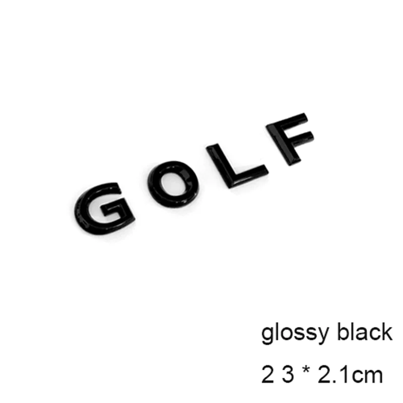 Эмблема с 3D буквами для гольфа NEWGOLF 6 7 GOLFPLUS автостайлинг установка логотип