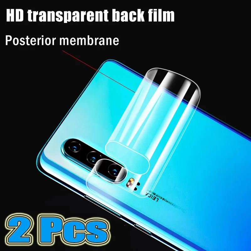 2 шт. Гидрогелевая Защитная пленка для Huawei P40 P30 P20 LITE PRO Y5 Y6 prime 2019 P Smart Z Plus|Защитные