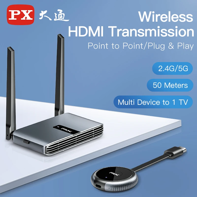 Беспроводной HDMI передатчик и приемник PX расширитель видеодисплея для