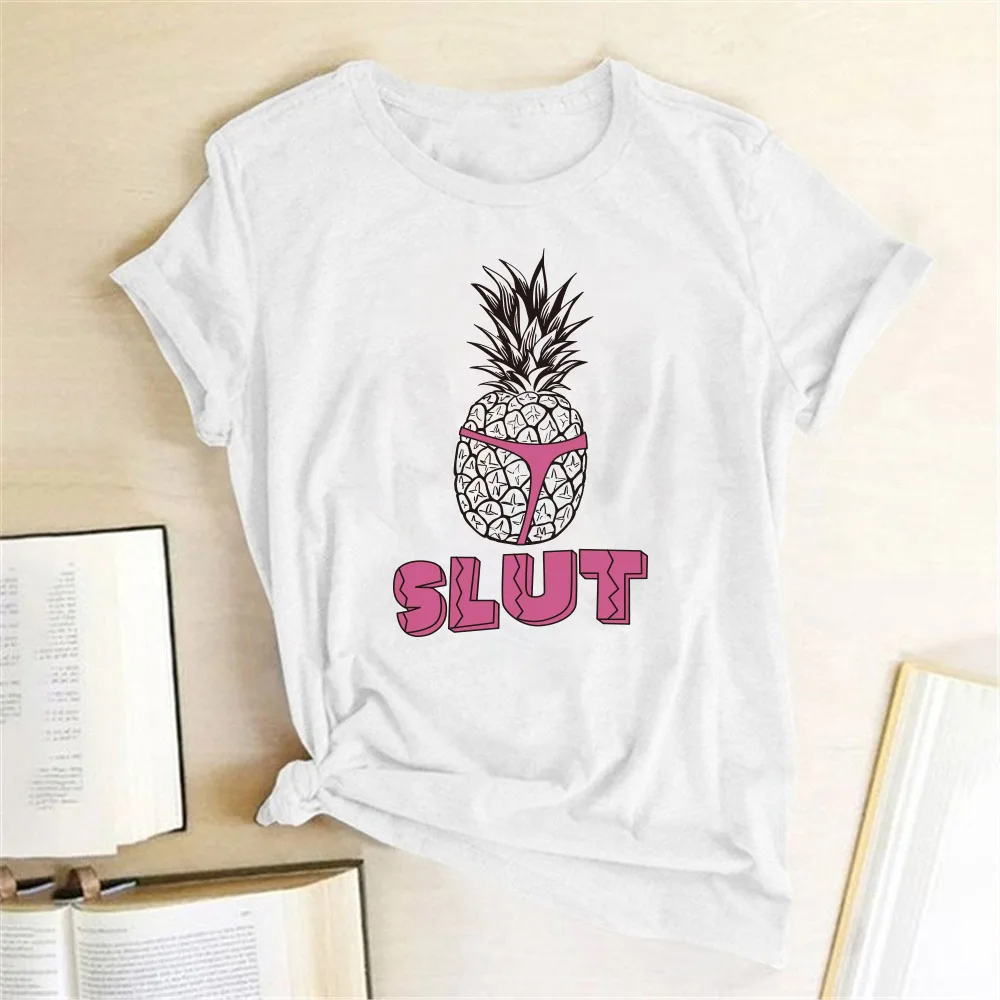 2020 модные футболки для женщин с коротким рукавом и круглым вырезом