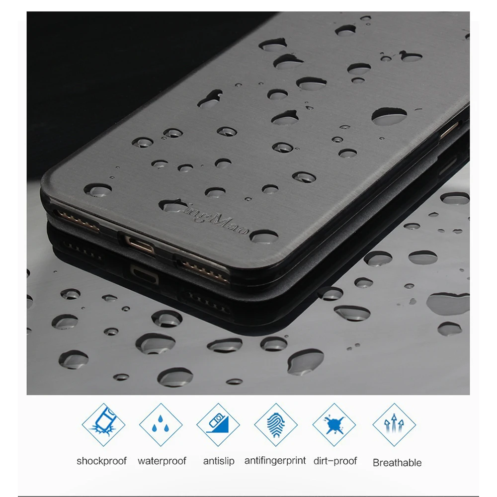 Чехол из искусственной кожи в стиле ретро для IPhone X 6 6s 7 8 Plus XS с несколькими