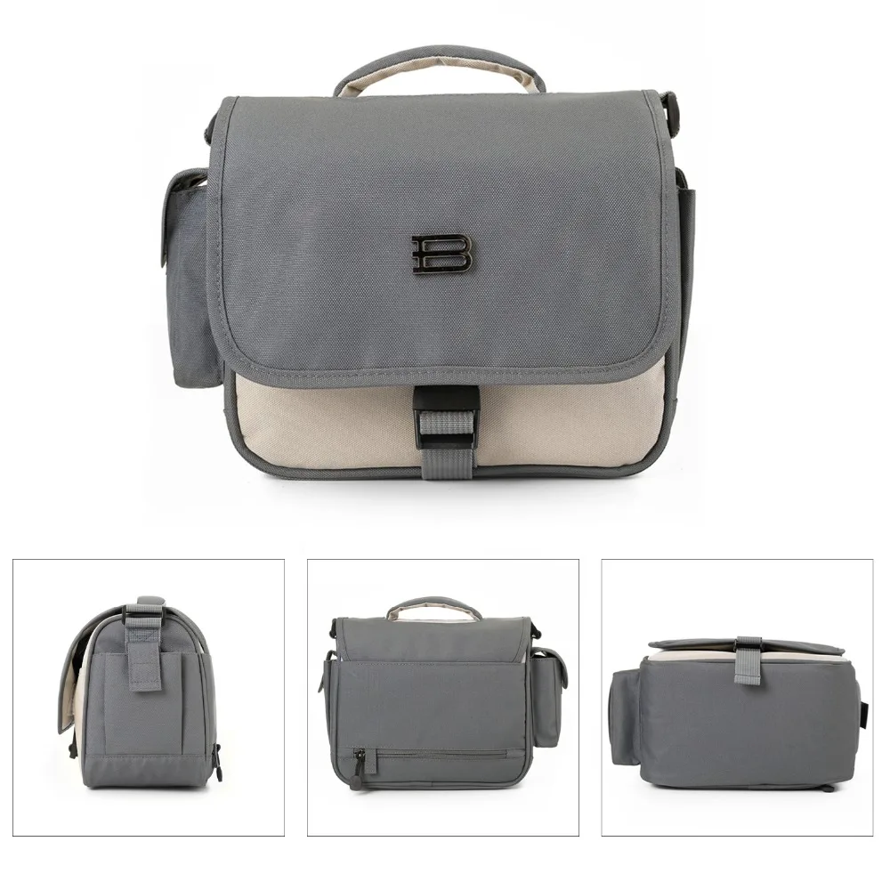 Нейлоновая сумка для камеры BAGSMART через плечо путешествий на DSLR объектива Canon Nikon |