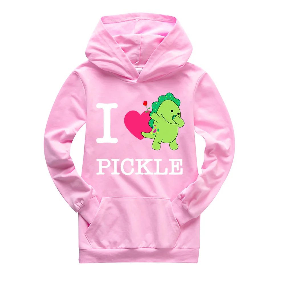 

Kids Hooded Pocket Sweatshirts Autumn Boys and Girls Cotton Hoodie Christmas Clothes Pullover Teenager Cartoon Printd Clothing