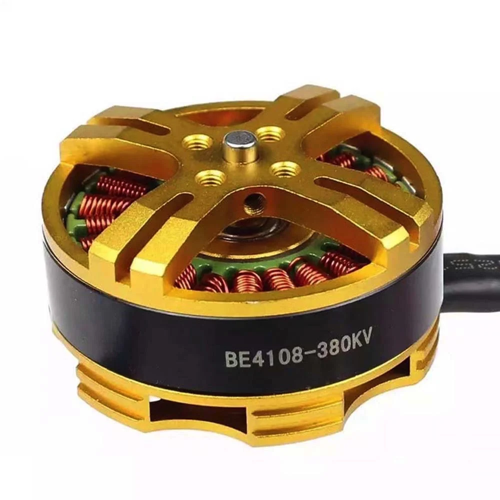 

BE4108 бесщеточный двигатель для дрона аксессуар 380KV 580KV 480KV 720KV RC многоосевой внешний вращающийся фотомотор