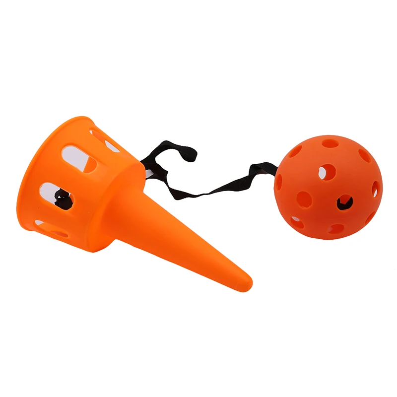 

Funny 2PC Pack- Throw and Catch- Fun Ball and Cup- Soft Ball Kendama For Beginner Motor Skills Toys Best Birthday Gift