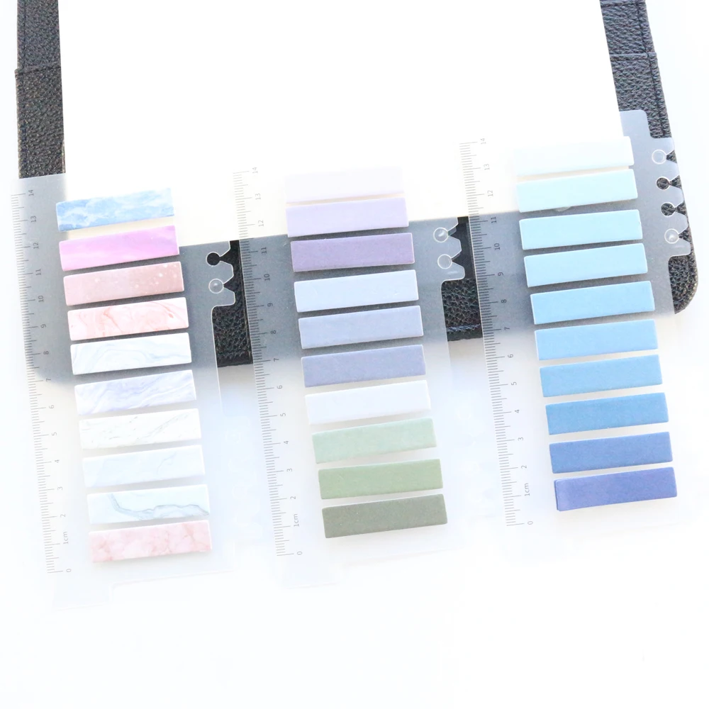Милый цветной самоклеящийся набор Domikee для офиса и школы этикеток записей