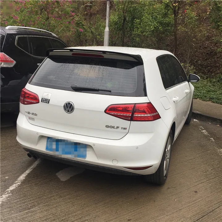 Спойлер для Volkswagen Golf 7 2014-2019 автомобильный спойлер из АБС-пластика заднего крыла