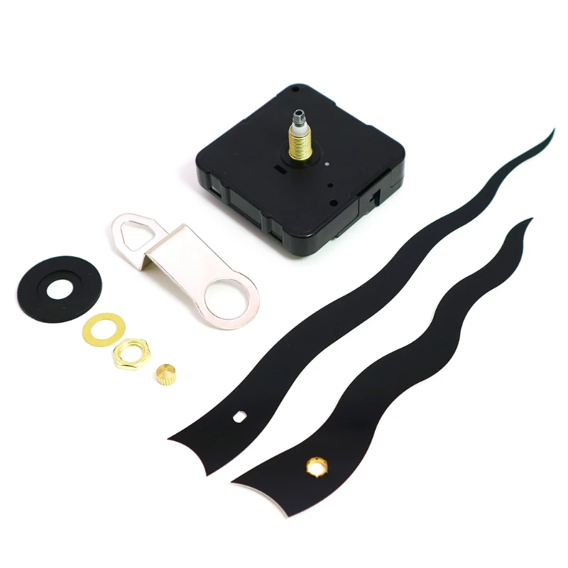 

H051 Sweep Wave Hands Silent Quartz Clock Movements with Different Size Clock Hands Wall Clock DIY Movement Kit Mechanism Repair
