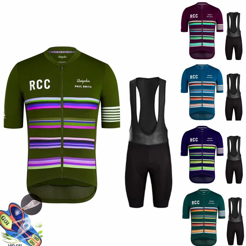 Комплект мужской из джерси Ralvpha Rcc костюм с коротким рукавом для команды Paul Smith