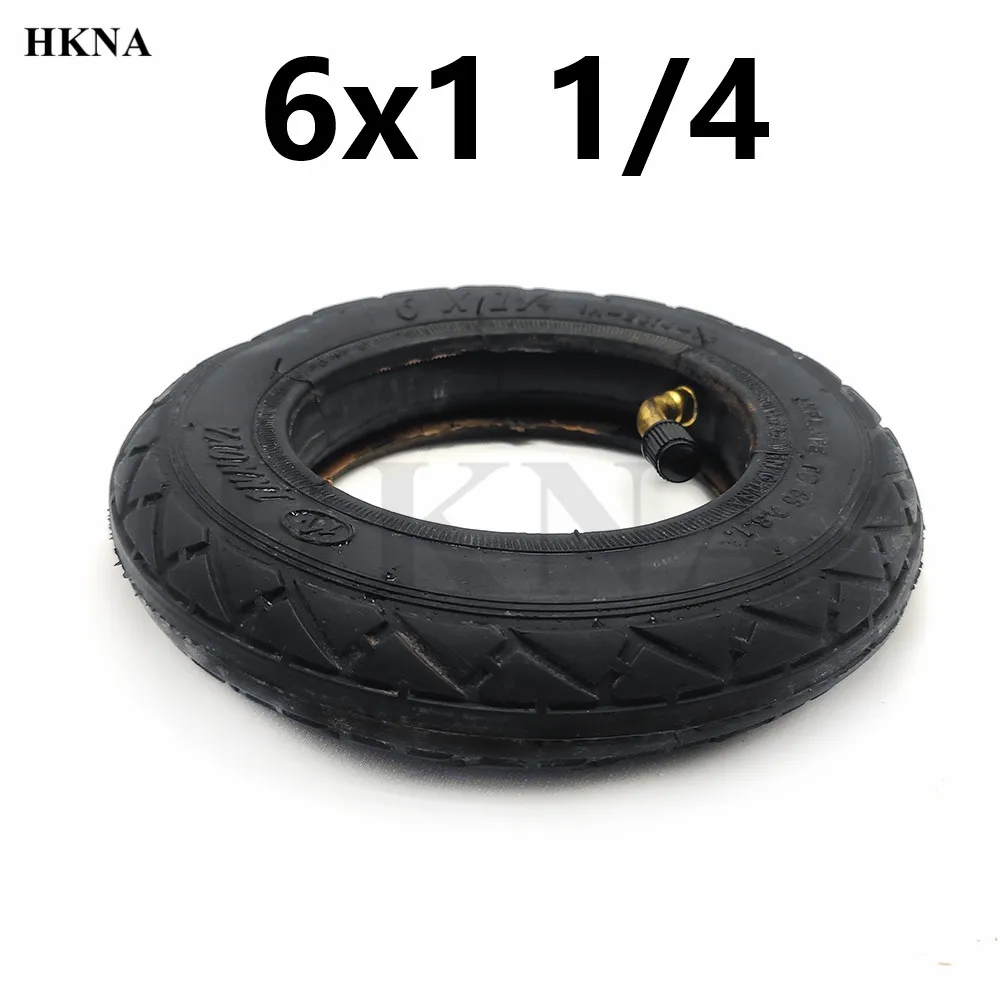 

6X1 1/4 Inner Outer Tire 6*1 1/4 Inflation Tyre for Folding Bicycle Mini Surfing Electric Scooter Parts