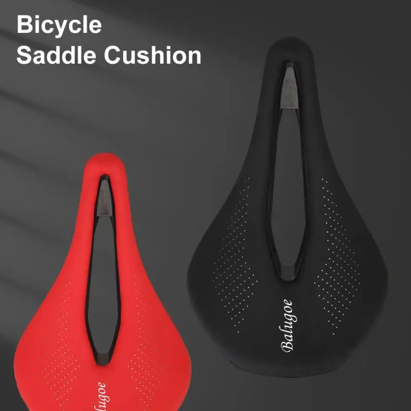 

NEW Bicycle Seat Saddle MTB Road Bike Saddles Mountain Bike Racing Saddle PU Leather Breathable Soft Seat Cushions Cycling Parts