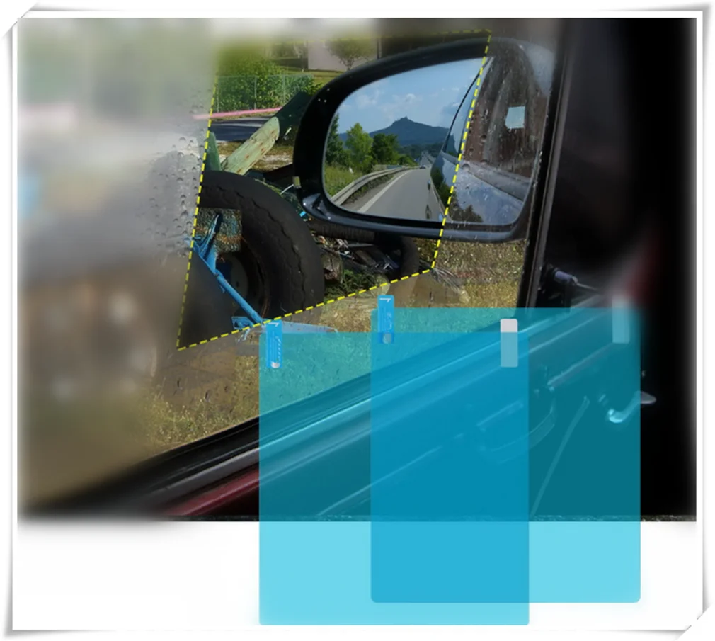 Универсальные автомобильные аксессуары зеркало заднего вида нано