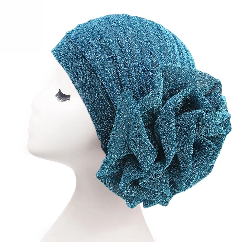 

New Muslim Inner Hijab Hijab Islamic Caps Hijab Caps Turban for Women's Casual Soft Women Chemo Hat Head Wrap Flower