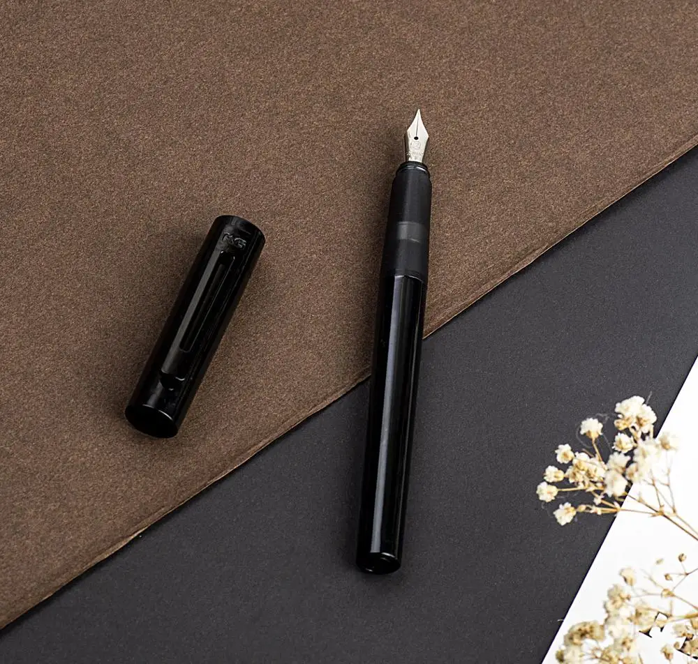 KACO SKY Candy Color Fountain Pen EF Nib Ink Original Box With A Converter 2pcs black ink cartridge replacement | Канцтовары для