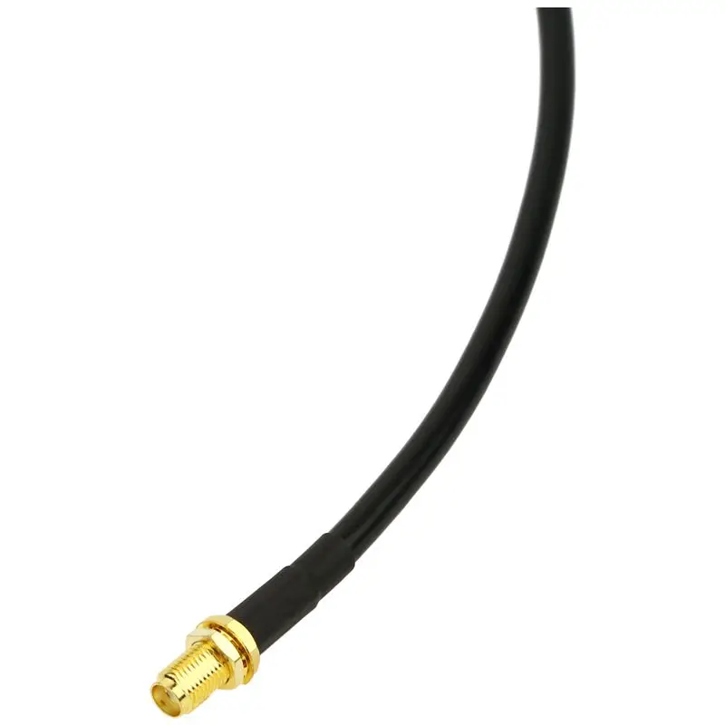 Радиочастотный коаксиальный кабель SMA female to UHF SO239 PL259 RG58 50 см|Сетевые шнуры и