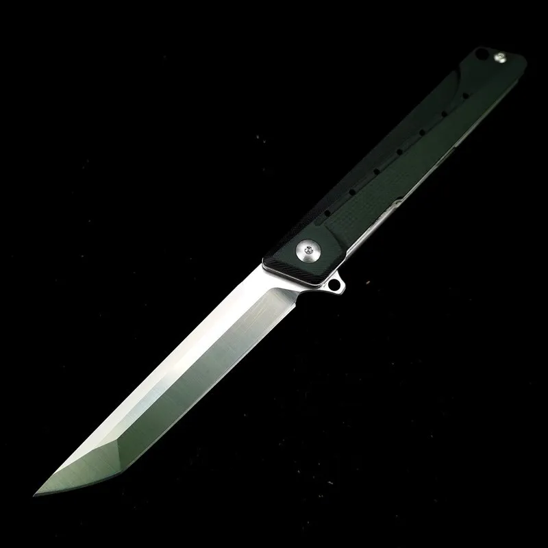 

Folding Knife D2 Steel G10 Handle Outdoor Survival Tactics Camping Hunting Knife Pocket Portable Fruit Knife Edc Tool Gift