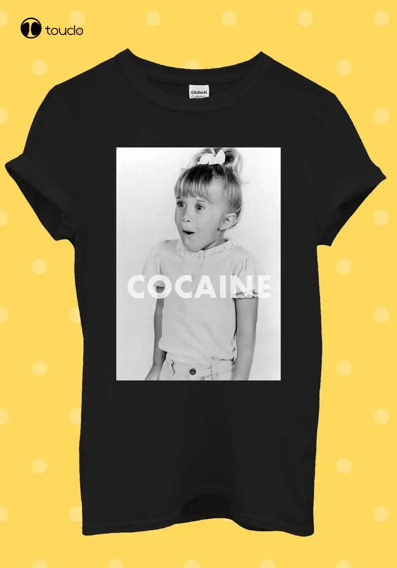 

Cocaine Drugs High Fun T Shirt Men Women Unisex Baggy Boyfriend Shirt Cotton Tee Shirt