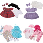 Одежда для куклы-реборна 23-24 дюйма для девочек, куклы-Реборн, Одежда для младенцев, украшение для куклы, комплекты одежды для кукол для девочек