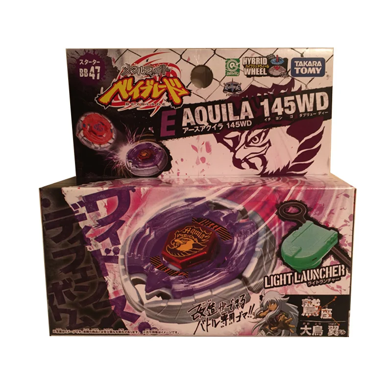 Takara Tomy японская версия спиннинг Beyblade Eaquila 145WD BB47 светильник светлыми