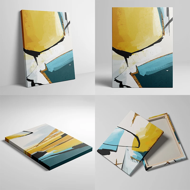 Картина на холсте настенная печать 3 шт. Лесной Волк пейзаж картина закат постеры