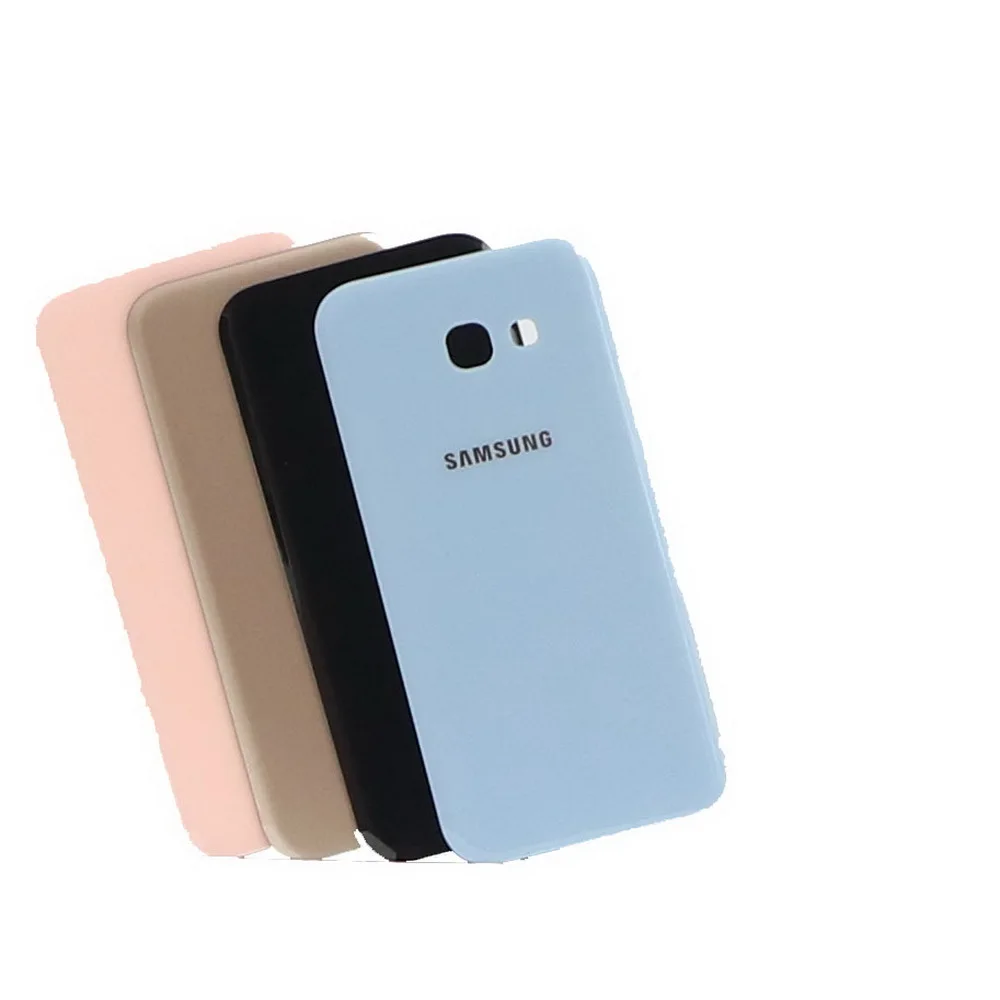 Задняя крышка батарейного отсека для Samsung Galaxy A5 2017 A520 A520F 3D стеклянный задний