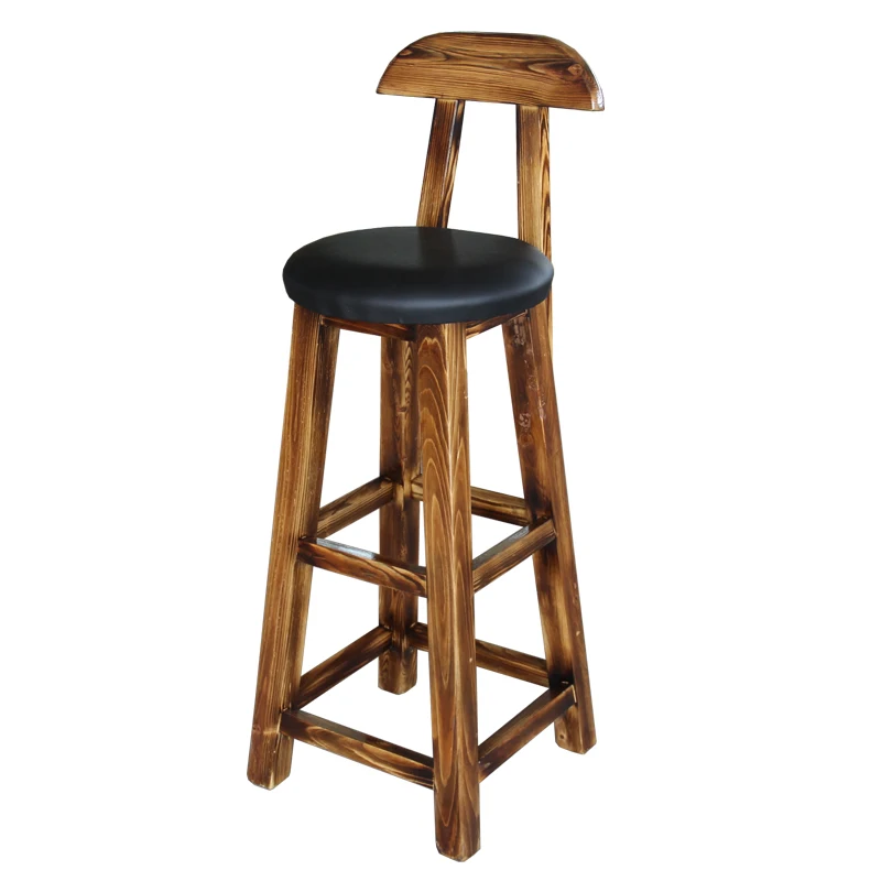 Барные столы и стулья из цельного дерева сочетание кофейни чайного кованого