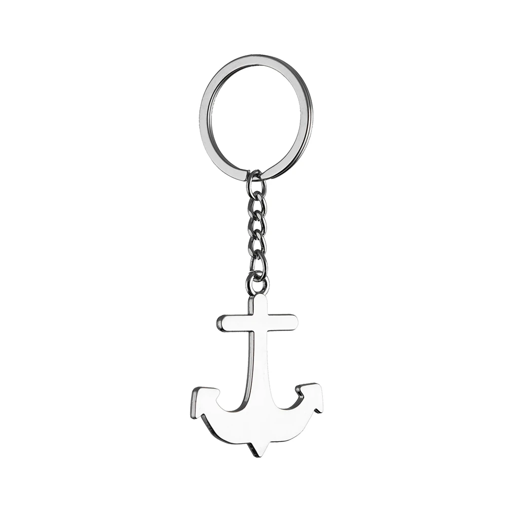 Key Chain Автомобильный орнамент, подвеска в виде якоря, пирата, якоря, ретро, Череп, авто интерьер, зеркало заднего вида, украшение, автомобильный брелок, аксессуары - Название цвета: Key Chain