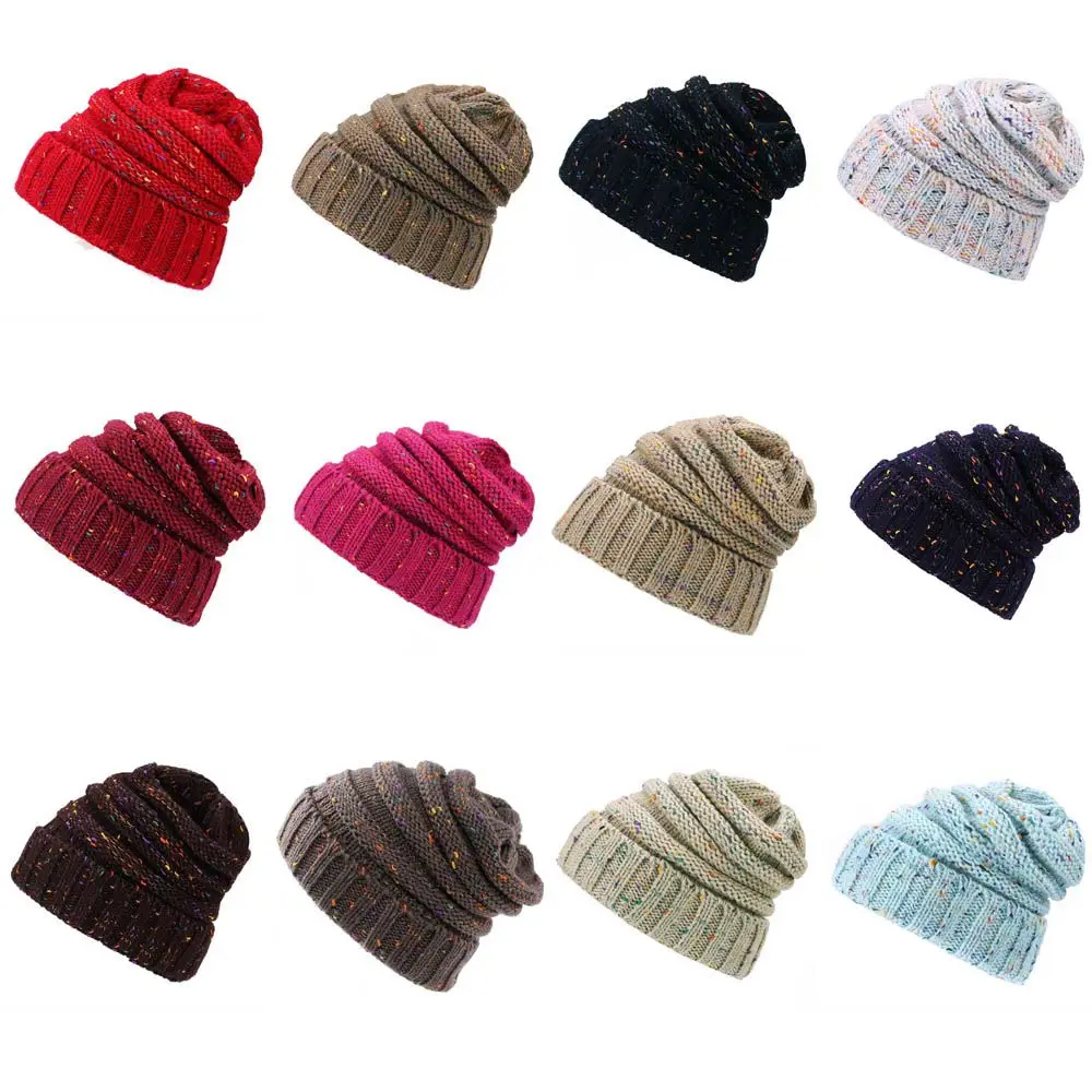 

Зимняя вязаная шапка унисекс из волокна, шапка в стиле хип-хоп, однотонная шапка, шапочки, вязаная ребристая шапка, Панама, шапка в стиле дыни...