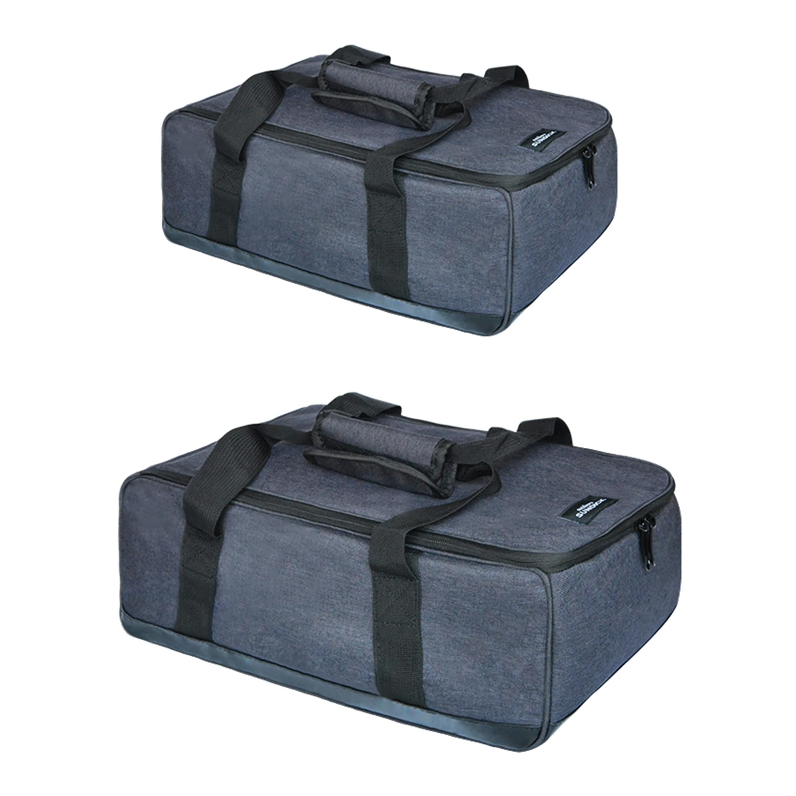 

Camping Cookware Kits Carry Bag Picnic Handbag PU Bottom Safety Carrier