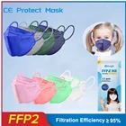 Elough mascarilla infantil FFP2, Детские маски FPP2 для детей KN95, Корейская сертифицированная ffp2mask, защитная маска CE