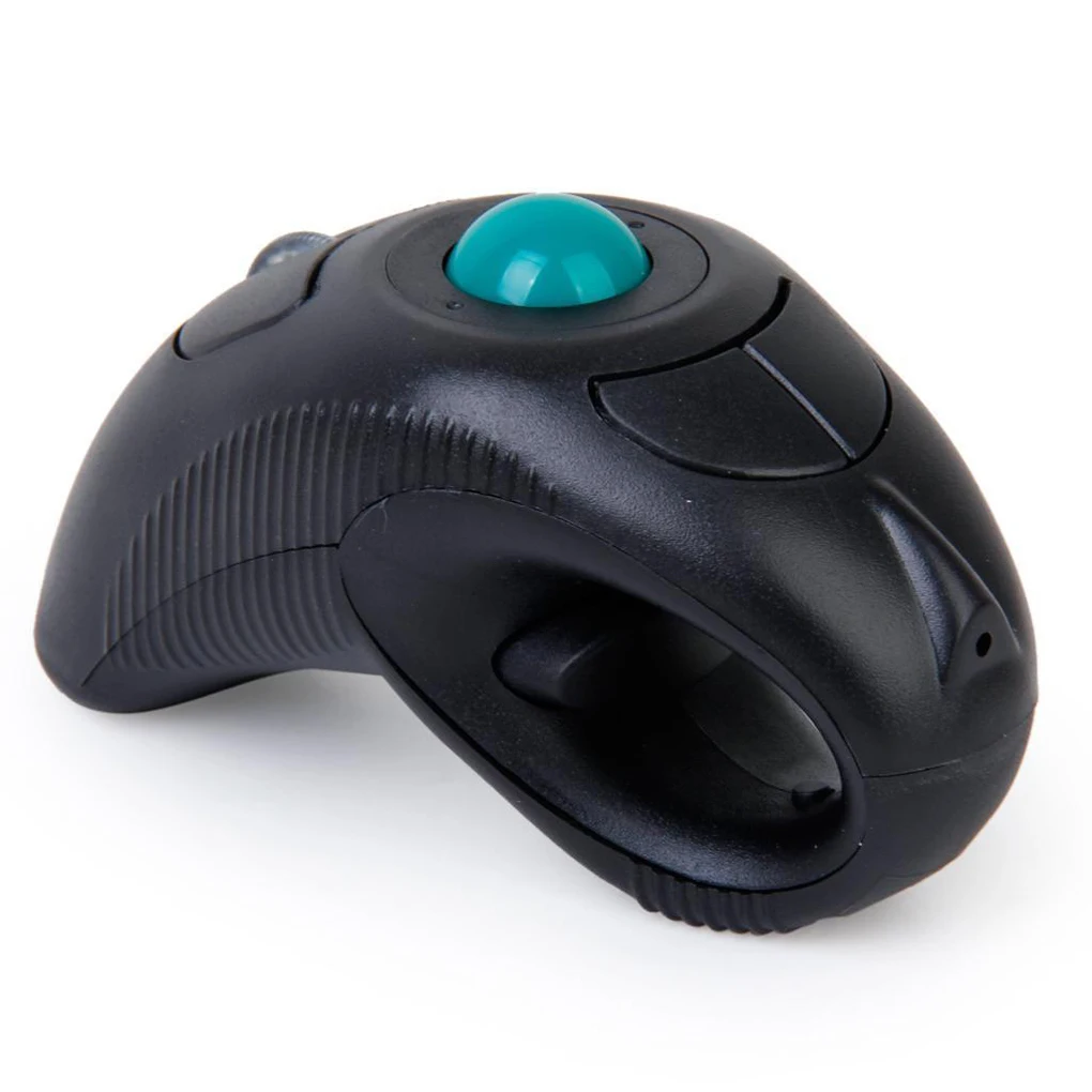 Digital 2.4GHz Wireless Trackball Mouse Ergonomic Design Finger Using Track Ball Handheld Optical Mice for Android TV PC | Компьютеры и