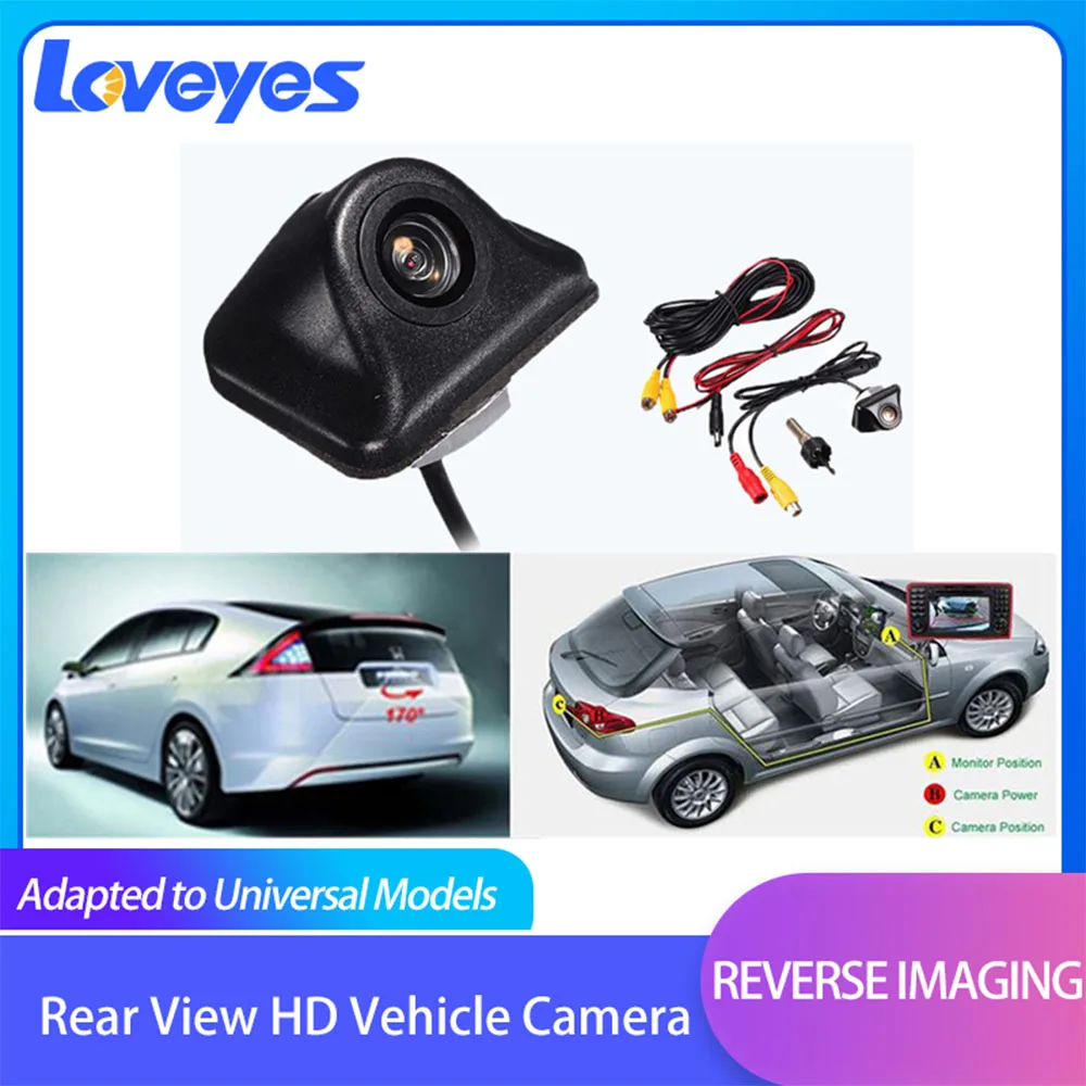 

Universal Vehicle Camera Car Rear View Image HD Waterproof Wide Viewing Angles Reverse Imaging High-definition Auto Car Cameras