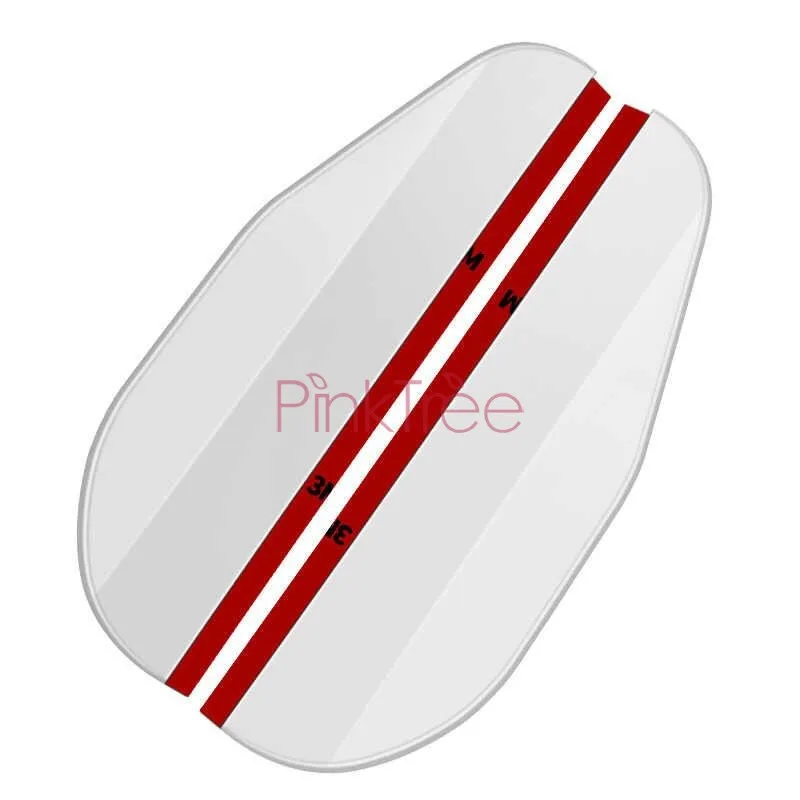 For Toyota Land Cruiser Prado FJ120 150 LC100 200 PVC Car Rear View Mirror Sticker Rain Eyebrow Shield Flexible Protector | Автомобили и