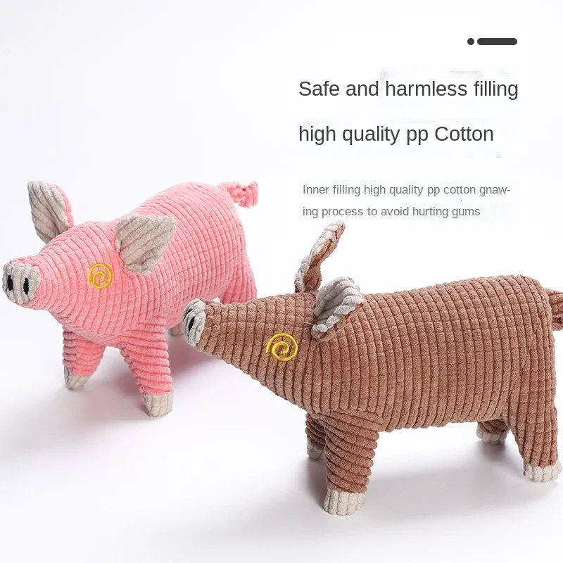 Игрушка для домашних животных игрушка из кукурузного пуха поросенок