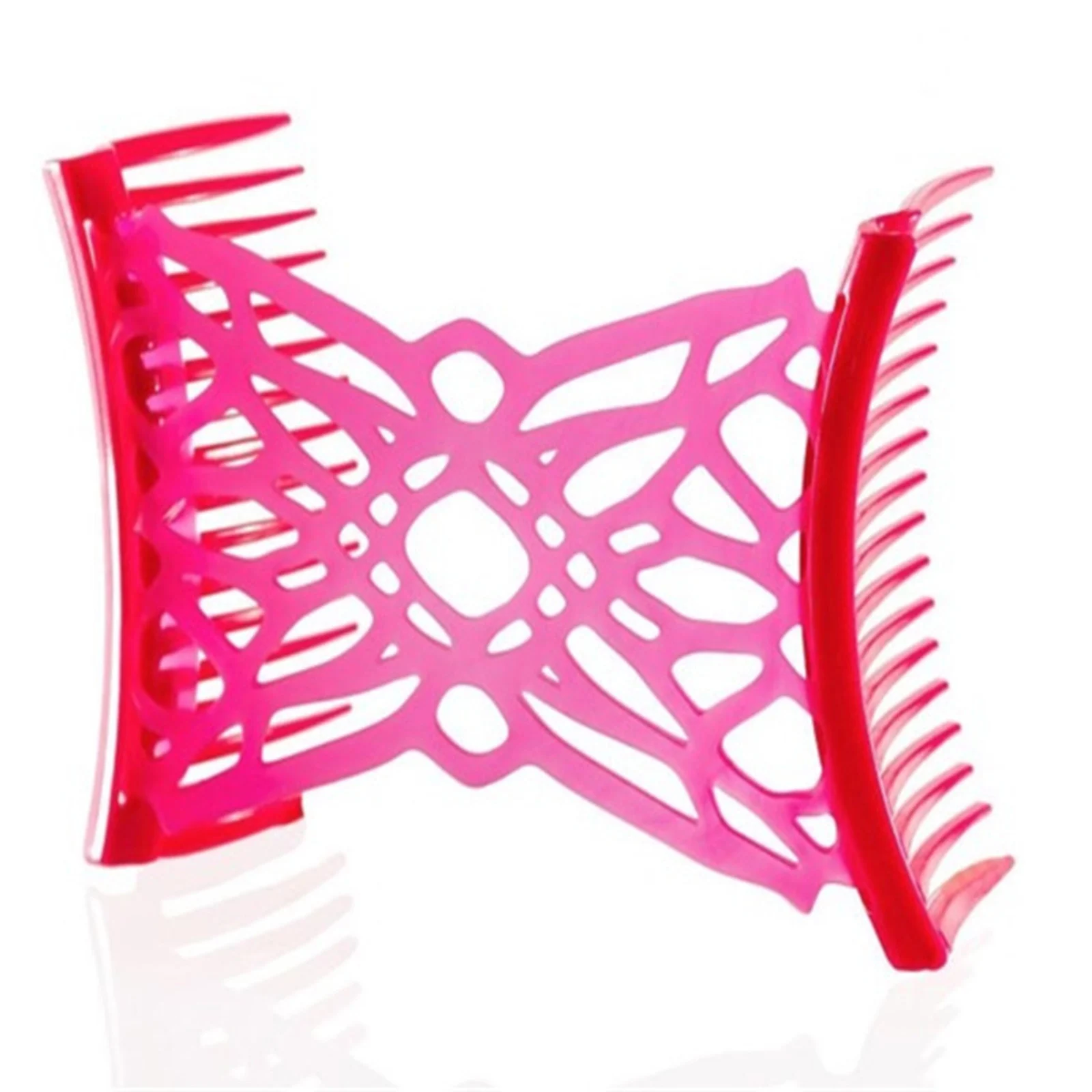 

Women Silicone Hair Comb No Damage Creases Or Pain For Your Hair Perfect Ponytailer For All Hair Types AC889