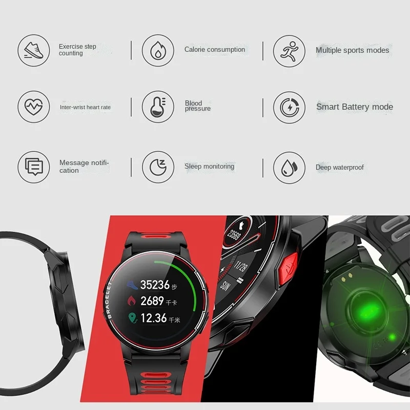 Смарт-часы huawei watch 2 подходят для Android и IOS мобильный телефон IP68 Водонепроницаемые