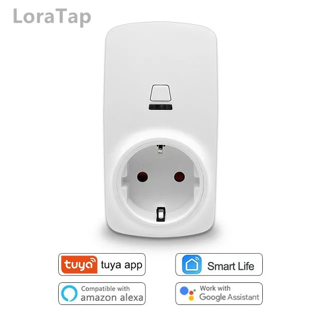 Tuya Smart Life Wi-Fi розетка ЕС Стандартный Moblile App дистанционного Управление TimerGoogle дома Echo Alexa голосового Управление